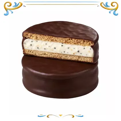 Filled with Kinder and coated in chocolate