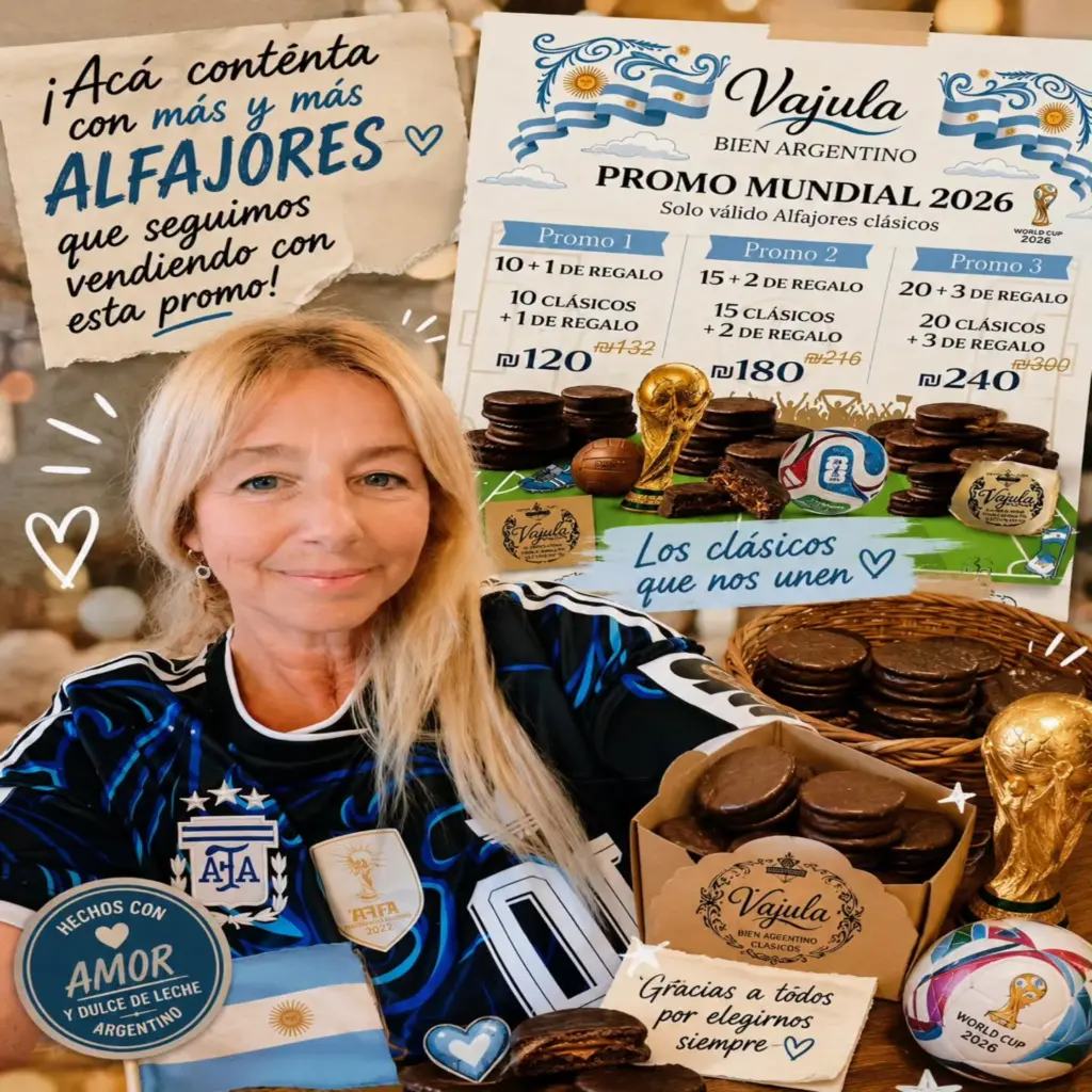 La promo mundial es un &eacute;xito!!! Simplemente GRACIAS 💕💕💕 איזה מוצלח מבצע המונדיאל פשוט תודה!!!!